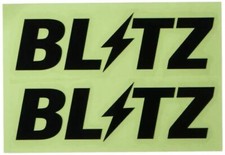 BLITZ 13972 Genuine Logo Sticker Black 100mm ...