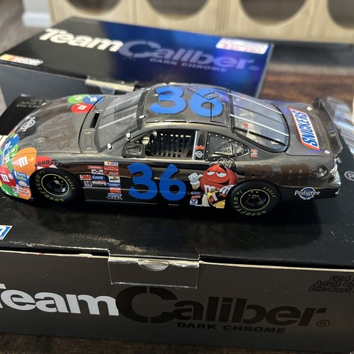 #36 M&M Brand Dark Chrome (Team Caliber Owner) 2002 Pontiac Grand Prix #120/432 - Picture 5 of 6