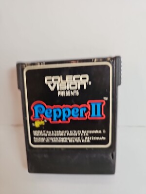 PEPPER II for Coleco Vision (1983) Cartridge Only