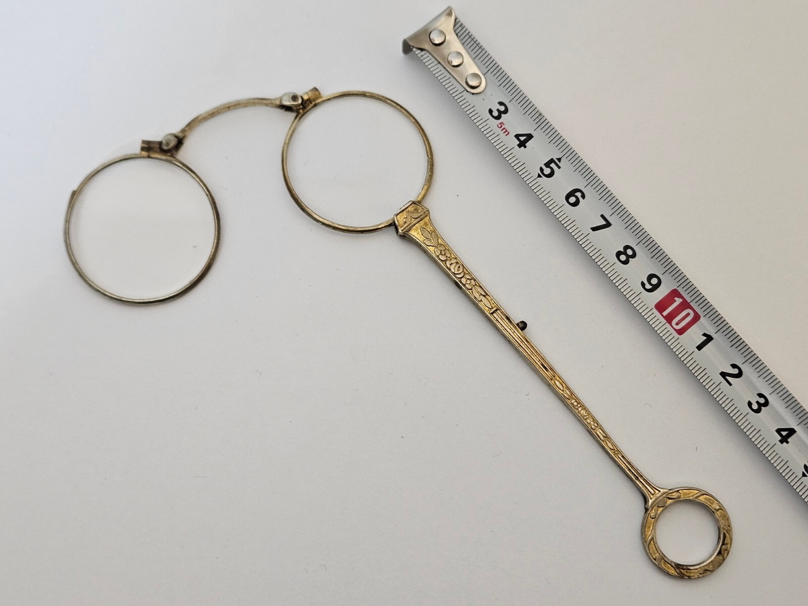 ANTIQUE EYEGLASSES EYES GLASSES OPERA FRAME… Gem