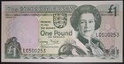 Jersey 1 pound 1995  UNC