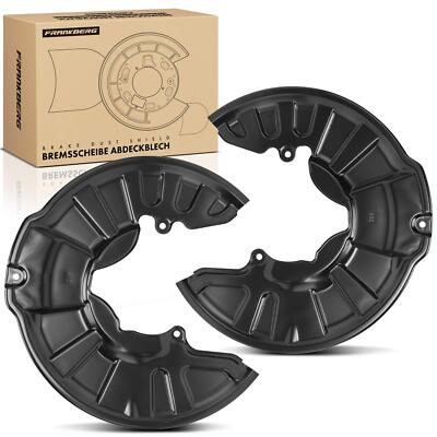 2x Spritzblech Deckblech Bremsscheibe Vorne für Smart Fortwo 450 451 4514210120