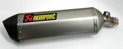 Akrapovic 124878 OEM Muffler Kit EX400 Slip-On Exhaust Kawasaki