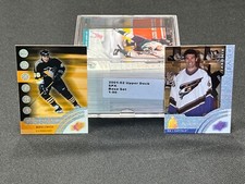 2001-02 SPx Hockey Complete Base Set (1-90) w/o SP's