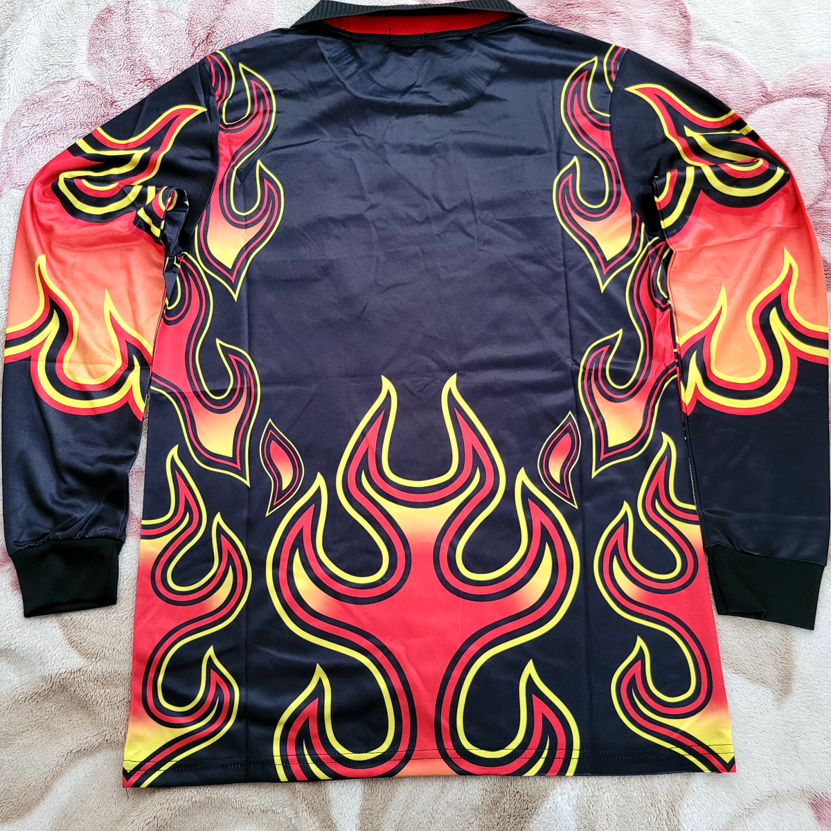 Japan Soccer Jersey Retro Fire Edition Long Sleeve S,M,L,XL,XXL | eBay
