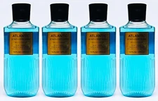 4 Bath Body Works ATLANTIC MEN 3-in-1 Hair Face Body Wash Shower Gel 10 oz