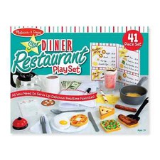 Melissa  Doug Star Diner Restaurant Playset 41 Pcs 