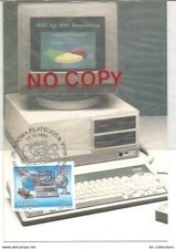 Roma 27.10.1995 Agenzia Giornalistica ANSA. Olivetti Personal Computer M24 SP.