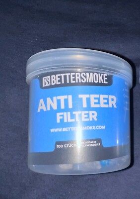 BetterSmokeT - Anti Tar Filter 100 Stück anti Teer Filter
