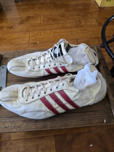 Vintage Spot Bilt 1940s Track Spikes Shoes Leather. ( READ ) - Picture 5 of 9