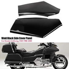 Gloss Black L+R Side Fairing Cover Panel Fit For Honda Goldwing 1500 1988-2000