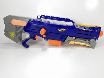 Nerf N-Strike Longshot CS-6 w/Pistol Attachment & Magazine | eBay