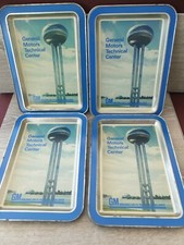 Vintage General Motors Mechanics Parts Trays Gm Chevy 75 Years Anniversary Vintage General Motors Mechanics Parts Trays Gm Chevy 75 Years Anniversary