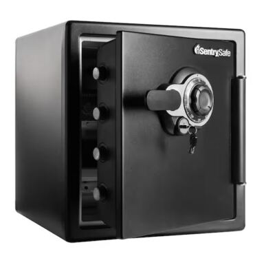 SentrySafe 1.2 cu. ft. Fireproof & Waterproof Safe Dual Combo/Key Lock
