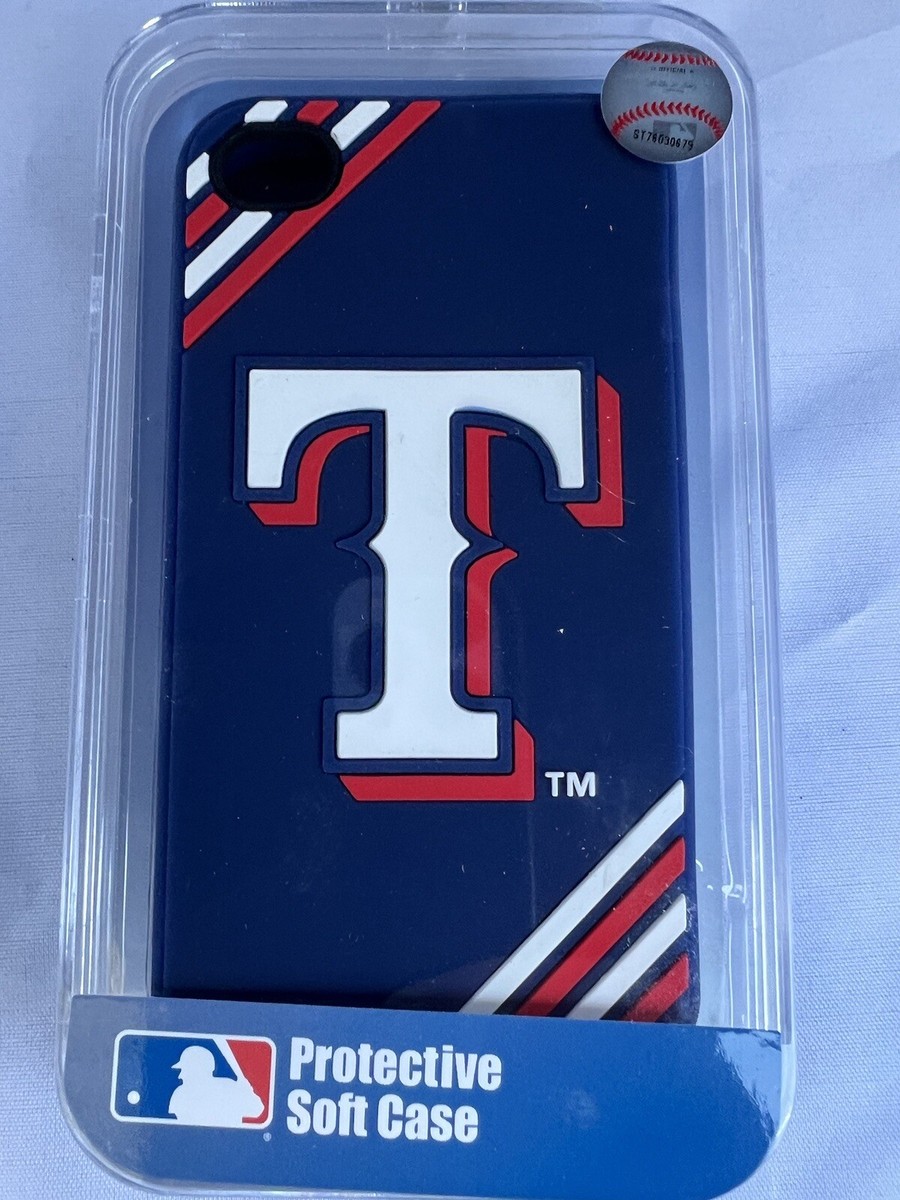 Texas Rangers iPhone 4,4s Team Logo MLB Phone Cover Soft