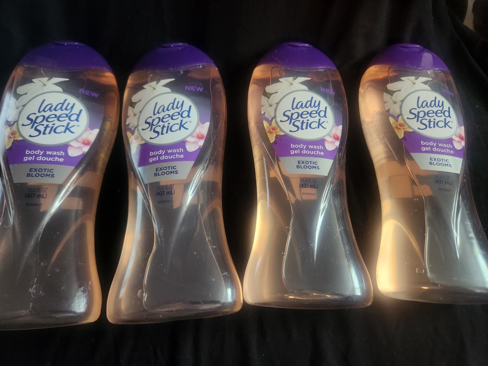 Lot Of (4) Lady Speed Stick Body Wash Gel Douche Exotic Blooms 14.08 FL OZ eBay