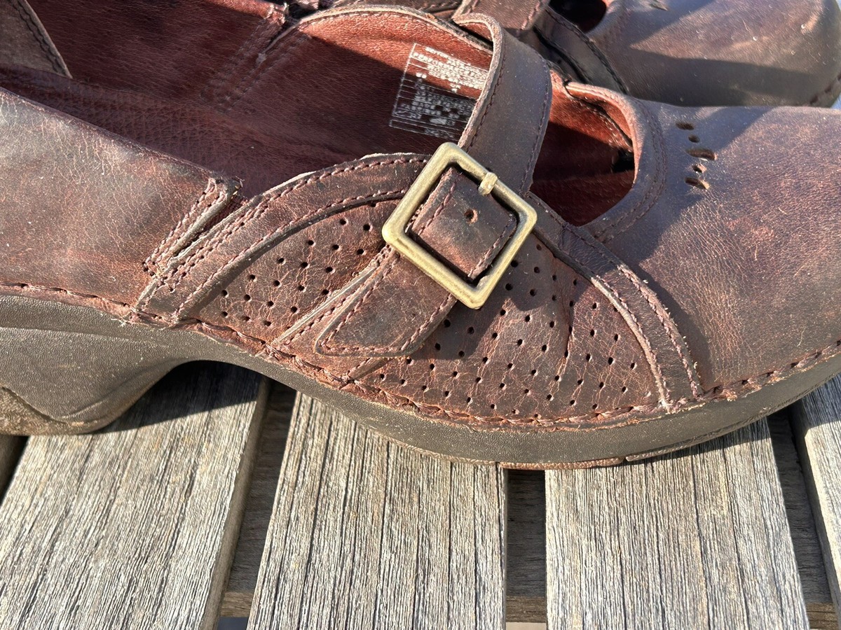 Patagonia Better Clogs Mary Jane Women’s Leather Deep Espresso Brown Shoes