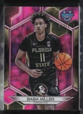 Baba Miller 2023-24 Bowman Best University #19 Pink Lava Refractor /100