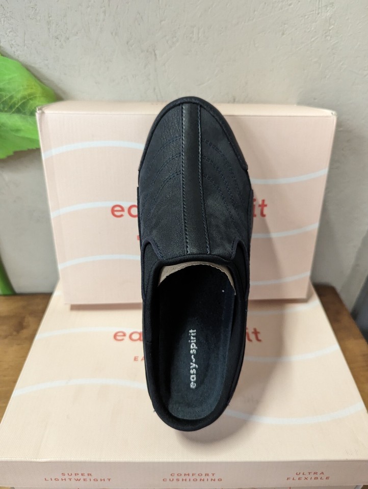 Easy Spirit Femme Traveltime234 Mule, Noir, 42.5 EU Large Dès