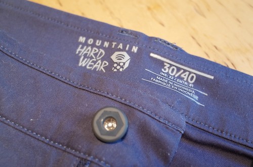 Mountain Hardwear AP Pant Navy Blue Size S/30" - Picture 1 of 6