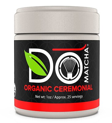 DoMatcha Organic Japanese Ceremonial Grade Matcha Green Tea Powder 1oz