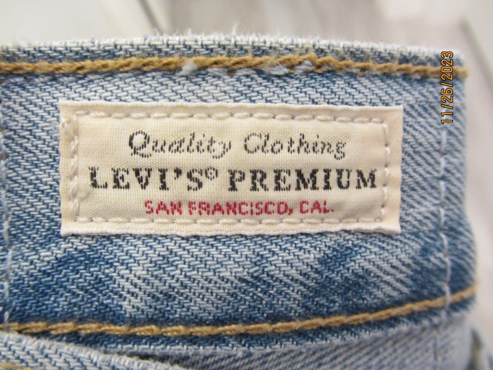 Levi's Premium 90's 501 Patchwork (2023), Capital… - image 13
