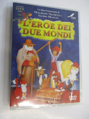 DER HELD DER ZWEI WELTEN - VERSIEGELTE DVD ANIMATION - MAURIZIO NICHETTI
