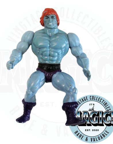 Faker Vintage Action Figure Masters Of The Universe He-man, Blue He-Man - MOTU