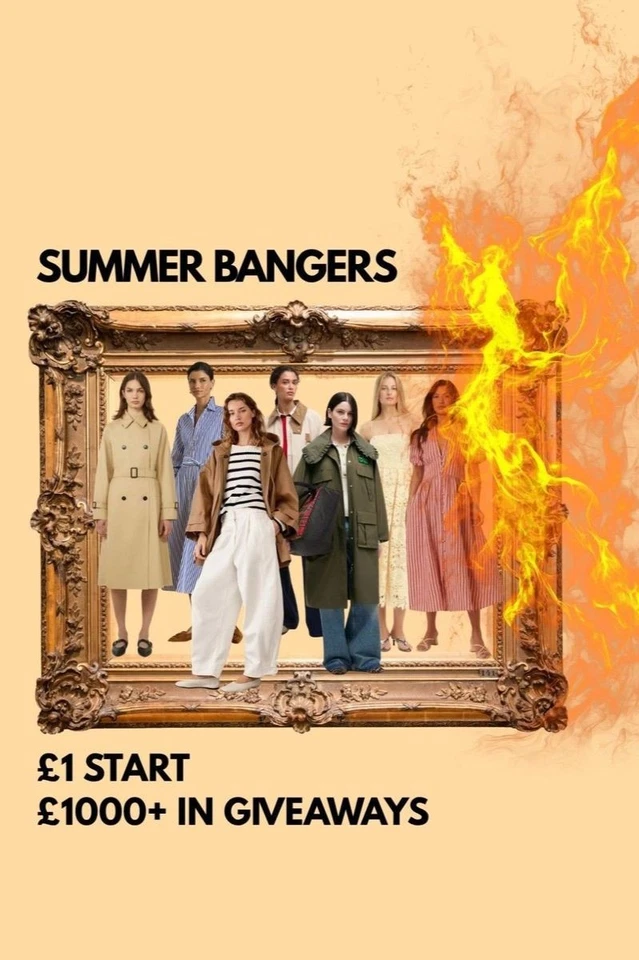 WOMEN'S SUMMER BANGERS - £1 STARTS - £1000 IN GIVEAWAYS
