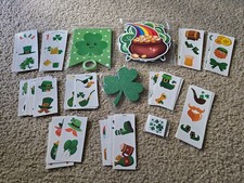 St. Patrick's Day Lot Party Decorations Temporary Tattoos Shamrocks Irish Luck