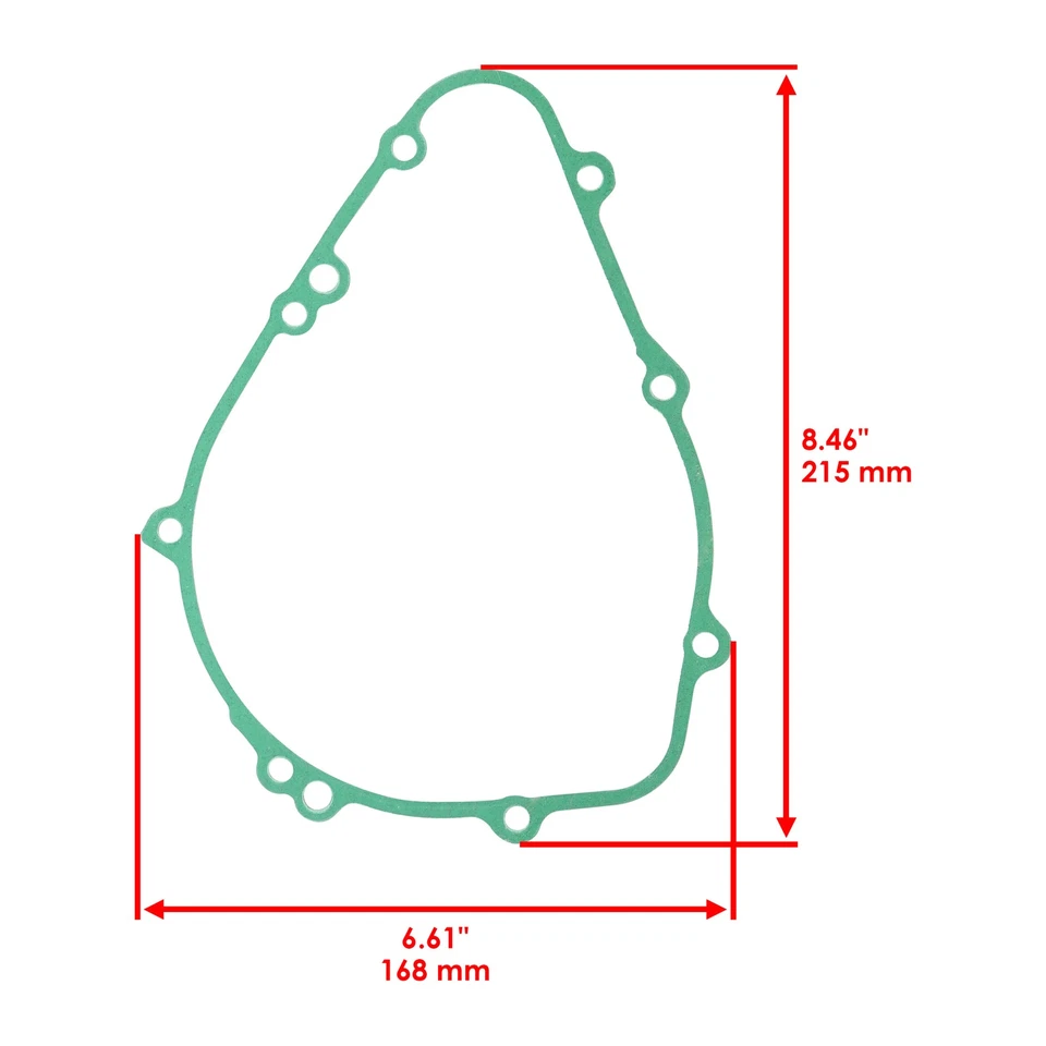 Junta de cubierta de estator para Kawasaki Ninja 1000 ZX1000 ZX 1000 2011 2012 2013-2017 Foto 2 de 4