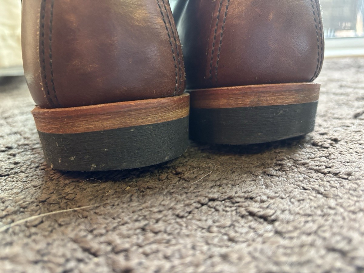Red Wing Shoes Beckman 9016 Leather 6-inch BOOTS Size 12 D Made in