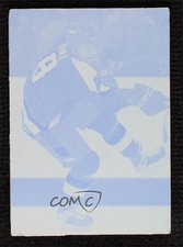 1999-00 Topps Stadium Club Printing Plate Yellow 1/1 Valeri Bure #142 7ez