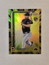 2025 Topps Chrome Update Thomas Harrington Radiating Rookies SSP Multi Case Hit