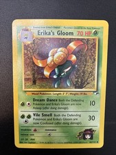 Pokemon TCG Erika's Gloom #46 1st Edition Gym Heroes Light played on eBay