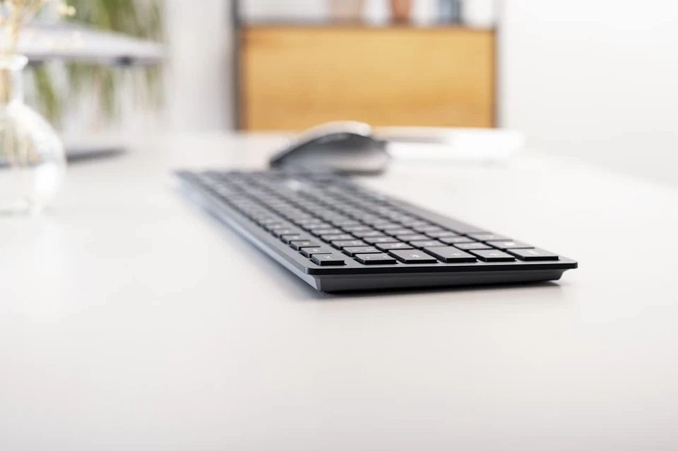 CHERRY DW 9500 SLIM, wireless keyboard and mouse set, German layout (QWERTZ), Bl - Image 4 of 4