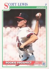 1991 Score #759 Scott Lewis RC - Rookie Card California  ID:68258. rookie card picture