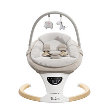 Baby Swings for Infants, Portable Infant Swing with 5-Speeds, 3-Adjustable Heigh