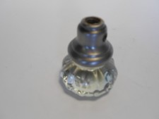 Glass Floor Shift Knob Steel Base