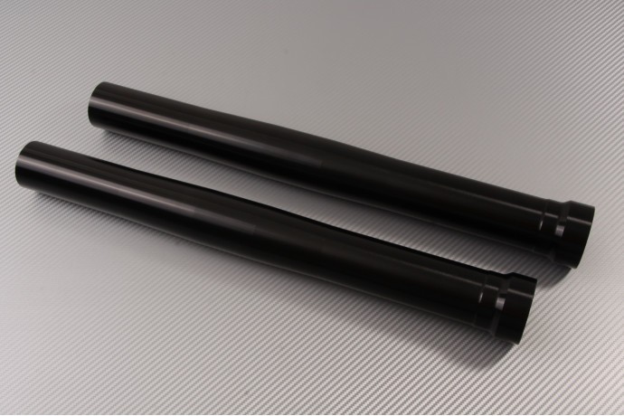 Fourreaux de fourche avant SPR noir Yamaha YZF R1 Cross Plane 2012 2013 2014