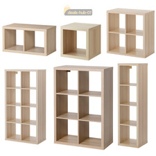 New IKEA KALLAX Shelving Unit Cube Storage Bookcase Wall/Floor Mountable