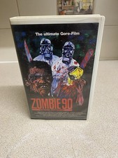Zombie 90 Extreme Pestilence Vhs Tape LQQK Rare