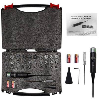 #ad .177 to 50 12GA Caliber Green Red Laser Bore Sighter Sight for Rifles Handgun $29.99