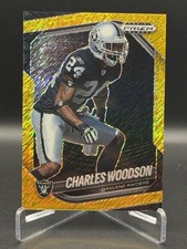 2025 Panini Prizm Black Charles Woodson Gold Shimmer FOTL #/10