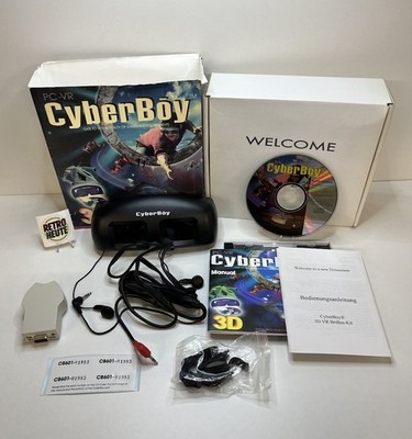 PC-VR 3D-Brille CyberBoy (PC, 1996, Big-Box) Cib Wie Neu Sehr Gut