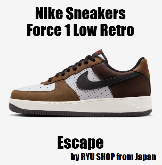 Nike Sneakers Air Force 1 Low Retro Escape HJ4323-100
