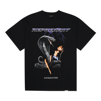 Represent Love Hunter T-Shirt Streetwear Graphic Designer Tee S-5XL