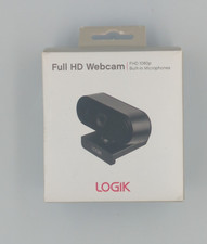 Logik Full HD Webcam FHD 1080p with Built in Microphones LWCAMFHD27