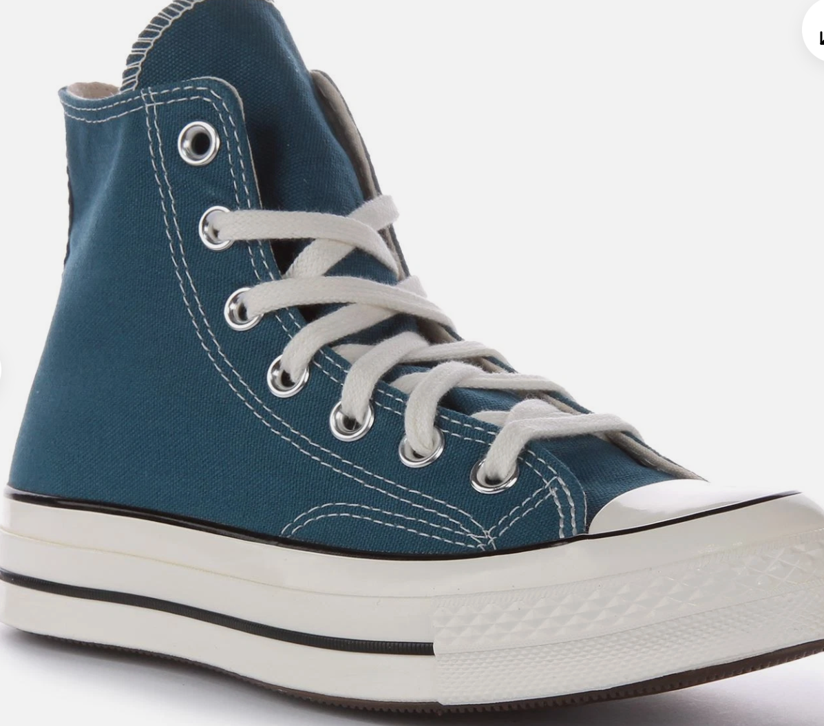 Size Mens 10.5, Women 12 .5- Converse Chuck 70 High Vintage Canvas