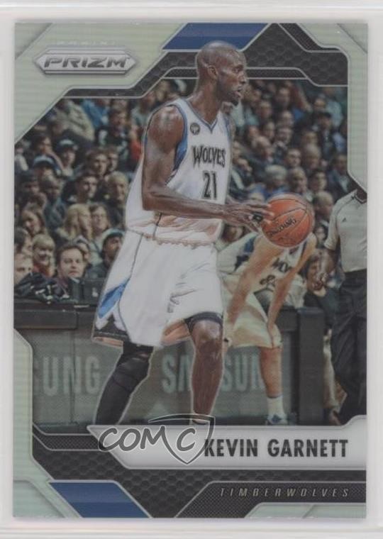 2016-17 Panini Prizm Silver Prizm Kevin Garnett #264 HOF h8k